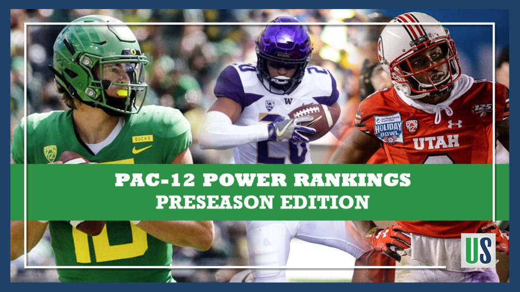 Preseason Pac-12 Power Rankings