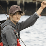 Emilia Jones on a boat in CODA